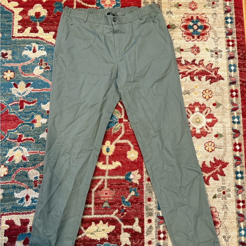 Men's Stylish Light Green Pants